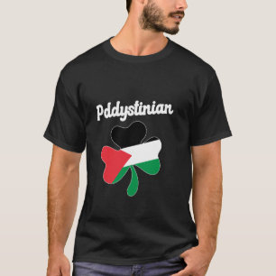 St Paddy's Paddystinian Irish Palestinian Solidari T-Shirt