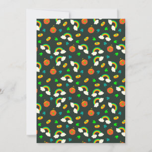 St Paddy's Pattern Holiday Card