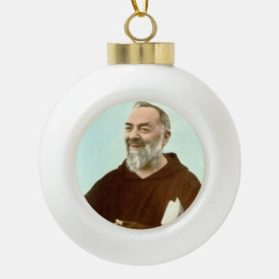 St.Padre Pio Christmas Ornament