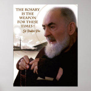 ST PADRE PIO POSTER