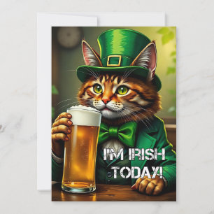 St. Pat Cat Holiday Card
