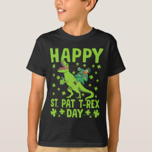 St Pat Trex Day Dinosaur Saint Patricks Day St Pat T-Shirt
