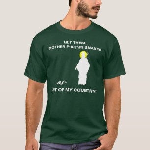 St Patrick Chasin' Snakes from Ireland T-Shirt