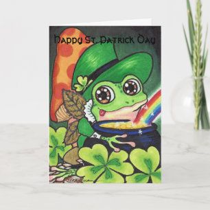 St. Patrick Day greeting card
