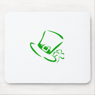 St. Patrick day hat Mouse Pad