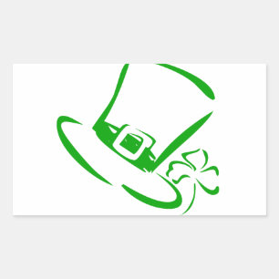 St. Patrick day hat Sticker