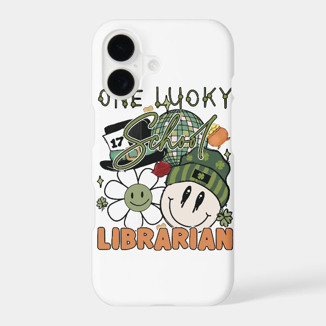 St. Patrick Day Lucky Librarian (Back)