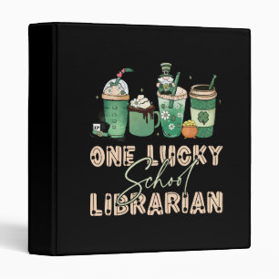 St. Patrick Day Lucky Librarian Binder