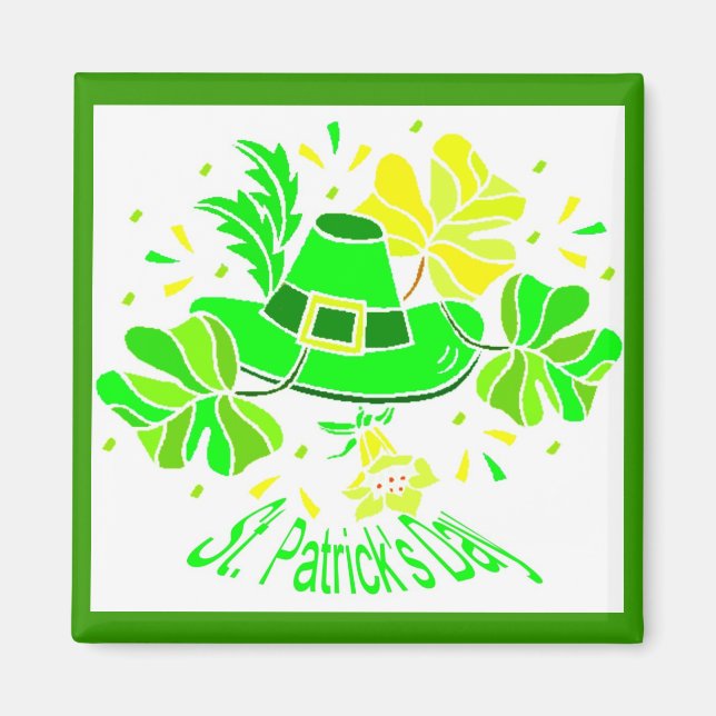 St.Patrick Magnet (Front)