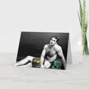St. Patrick Man Card