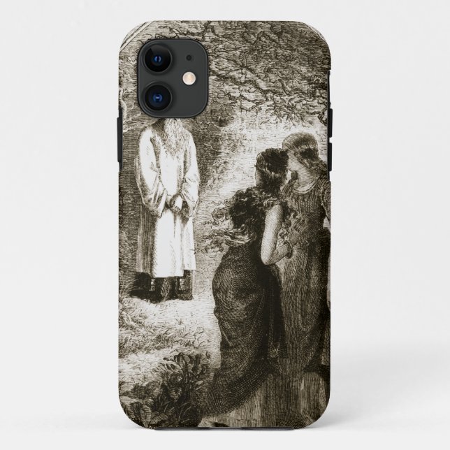 St. Patrick met by virgins in the wood of Fochlut, Case-Mate iPhone Case (Back)