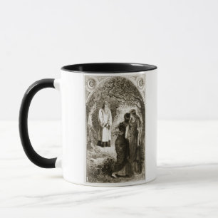 St. Patrick met by virgins in the wood of Fochlut, Mug
