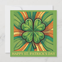 St. Patrick’s Day AI Generated Four Leaf Clover