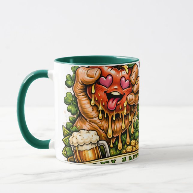 St. Patrick’s Day Apple Craze 🍀 Mug (Left)
