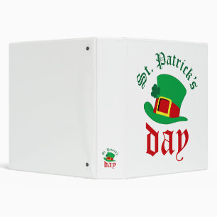St.Patrick’s day Binder