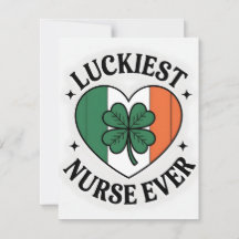 St Patrick’s Day Card Nurse Girlfriend