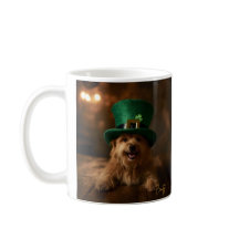 St. Patrick’s Day Dog in Leprechaun Hat