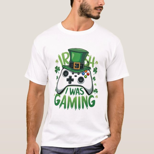 St Patrick’s Day Gaming Lovers T-Shirt (Front)