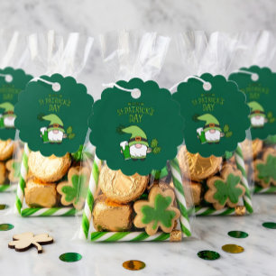St. Patrick’s Day Gnome Green Gift Tag