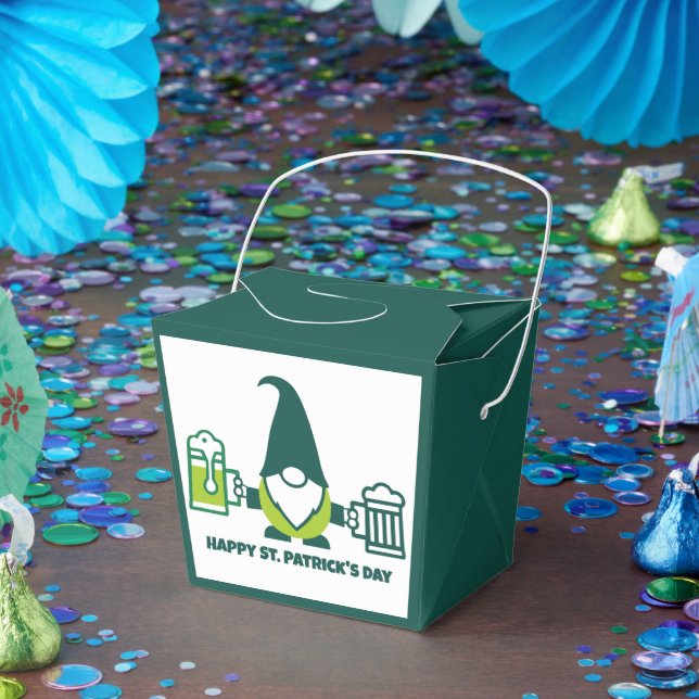 St. Patrick’s Day Gnome with Beer Mug Favor Box (Party)