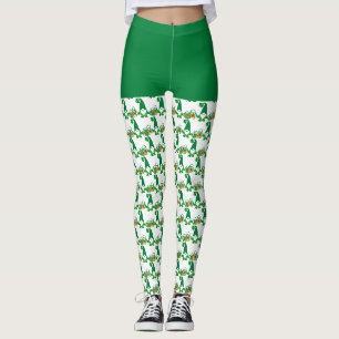 St. Patrick’s Day Gnome with Beer Mug Leggings