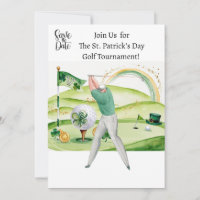 St. Patrick’s Day Golf Tournament Invitation