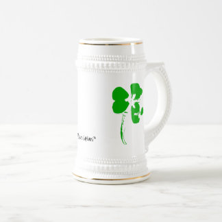 St. Patrick’s Day Green Clover - Beer Cup