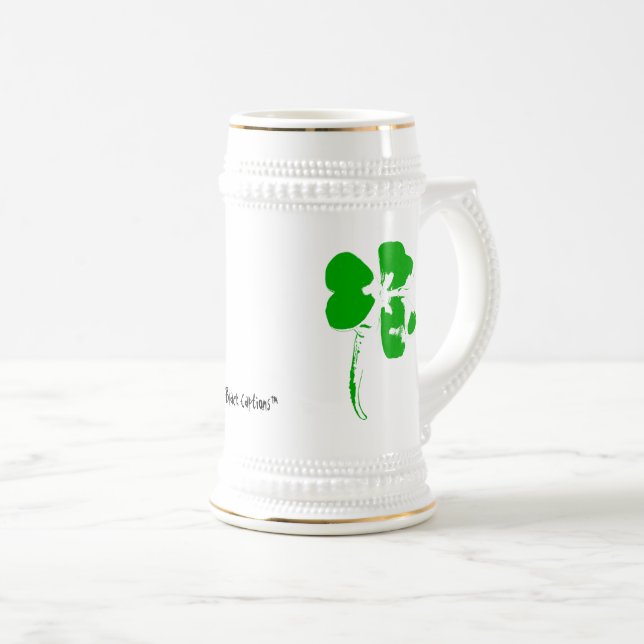 St. Patrick’s Day Green Clover - Beer Cup (Front Right)