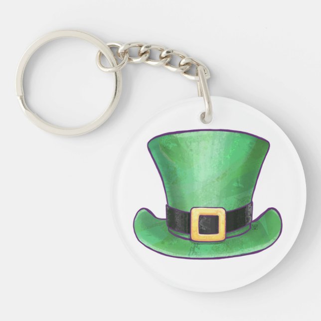 St Patrick’s Day Green Top Hat (Devant)