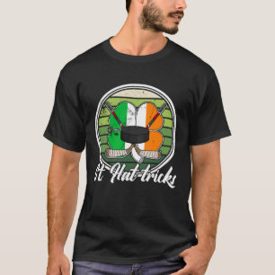 St Patrick s Day Hockey Irish Ireland Booze Gaelic T-Shirt