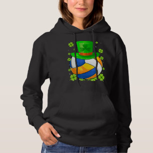St Patrick S Day Irish Volleyball Lover Hat Shamro Hoodie