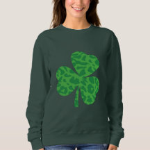 St. Patrick’s Day Leopard Shamrock Shirt – Cheetah