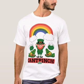 St. Patrick’s Day Leprechaun and Rainbow T-Shirt D