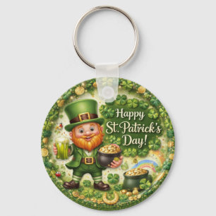 St. Patrick’s Day Leprechaun Keychain