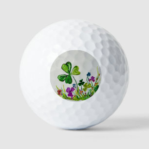 St Patrick’s Day Lucky Clover Golf Balls