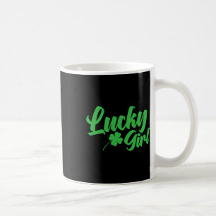 St. Patrick`s Day Lucky Girl Coffee Mug