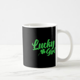 St. Patrick`s Day Lucky Girl  Coffee Mug
