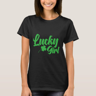 St. Patrick`s Day Lucky Girl T-Shirt
