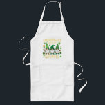 St Patrick’s Day Lucky Shamrock Gnome  Long Apron<br><div class="desc">St Patrick’s Day Lucky Shamrock Gnome</div>