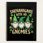 St Patrick’s Day Lucky Shamrock Gnome  Planner<br><div class="desc">St Patrick’s Day Lucky Shamrock Gnome</div>