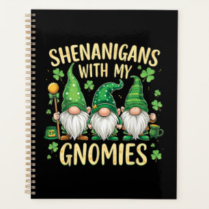 St Patrick’s Day Lucky Shamrock Gnome  Planner