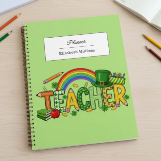 St. Patrick’s Day Lucky to Teach Teacher  Planner