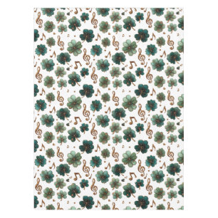 St. Patrick’s Day Musical Shamrock Tablecloth
