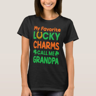 St Patrick´s day My Favorite Lucky Charms Calls Me T-Shirt