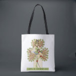 St. Patrick’s Day Pin-up girl vintage Tote Bag<br><div class="desc">A stunning vintage-inspired St. Patrick’s Day illustration. Featuring a playful Art Nouveau pin-up girl framed within a four-leaf clover and radiant rainbow accents, this design blends Belle Époque sophistication with Irish holiday. The intricate shamrock details create a warm, nostalgic aesthetic that stands out beautifully in both modern and vintage-inspired interiors....</div>