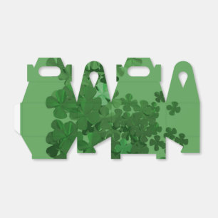 St. Patrick’s Day Shamrock Favor Box