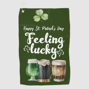 St. Patrick’s Day Shamrock  Golf Towel