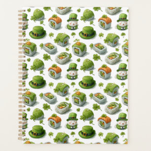 St. Patrick’s Day Sushi Rolls & Shamrock Planner