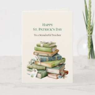 St. Patrick’s Day Teacher Greeting Card