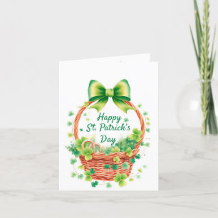 St. Patrick’s Day thank you card